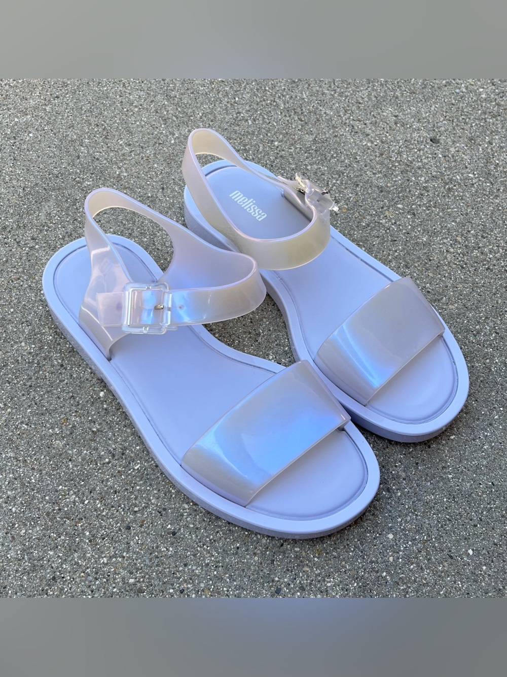 Melissa Pearl Blue Mar Sandals
